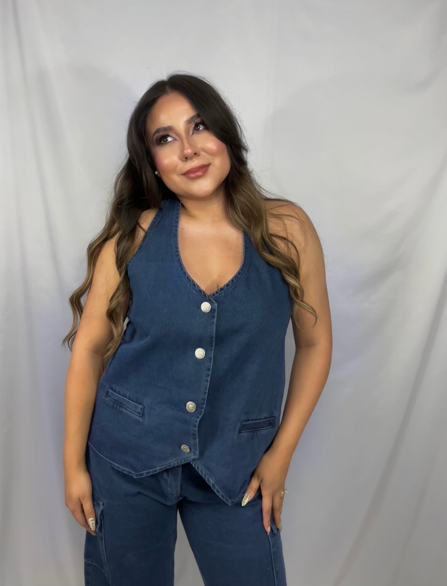 SASHA DENIM SET